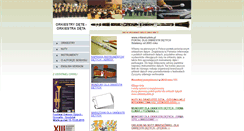Desktop Screenshot of orkiestrydete.pl